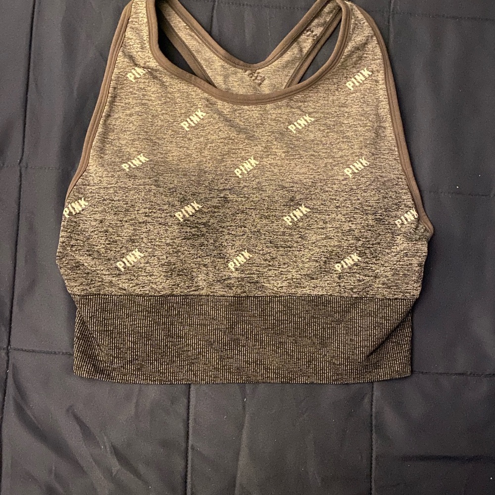Victoria's Secret Pink Sports Bra -Gray